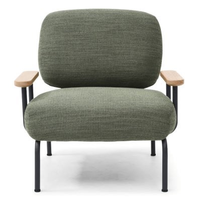 Mattia Fabric Armchair, Olive