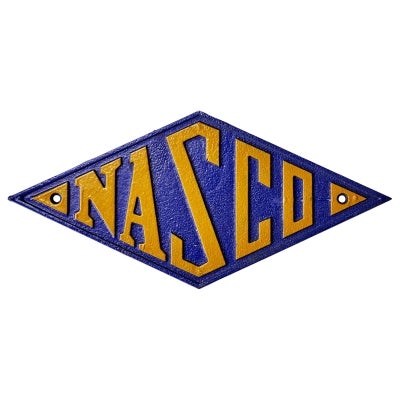 Nasco Cast Iron Wall Sign