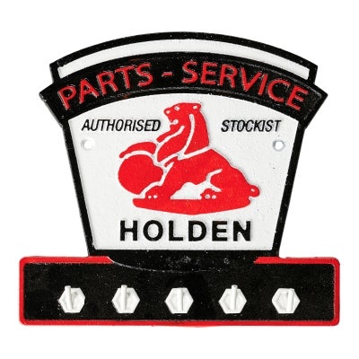 Holden Parts & Service Cast Iron Key Hook