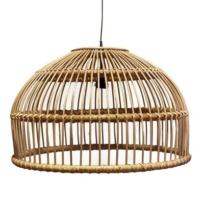 Cooper Rattan Pendant Light