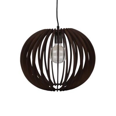 Puffin Timer Pendant Light, 40cm, Brown