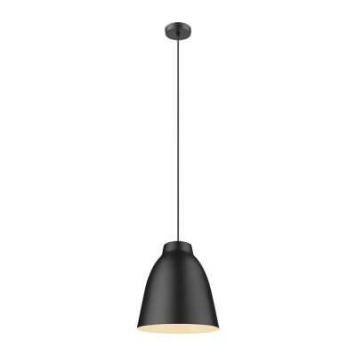 Zoey Metal Pendant Light, Black