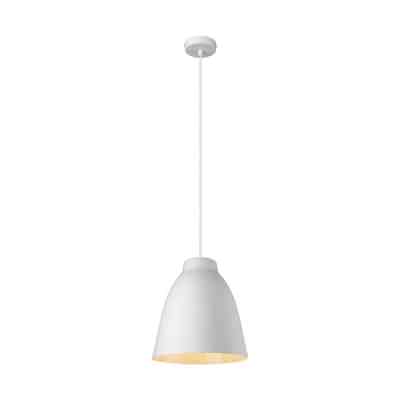 Zoey Metal Pendant Light, White