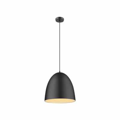 Melody Metal Pendant Light, Black