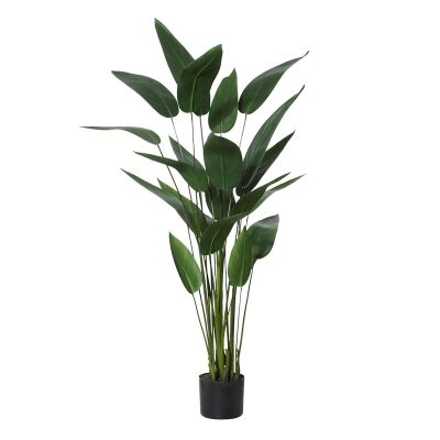 Potted Artificial Sky Bird Plant, Type A, 120cm