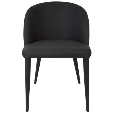 Paltrow Fabric Dining Chair, Black 