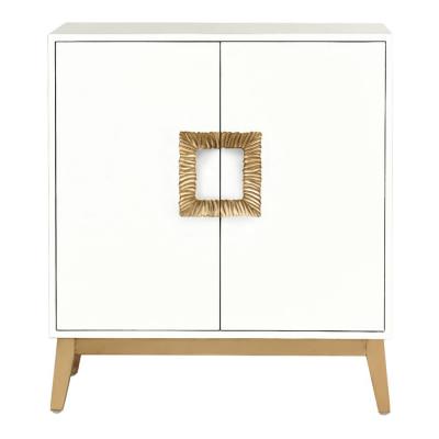 Muse 2 Door Side Cabinet, White