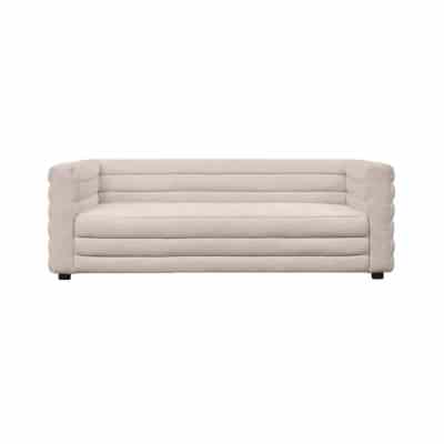 Colorado Fabric Sofa, 2 Seater, Beige