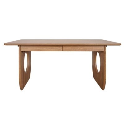 Harrington Oak Timber Desk, 170cm, Natural