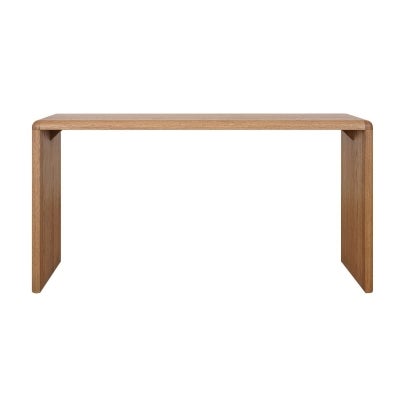 Radcliff Oak Timber Console Table, 140cm, Natural