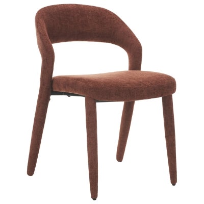 Fiore Fabric Dining Chair, Brick