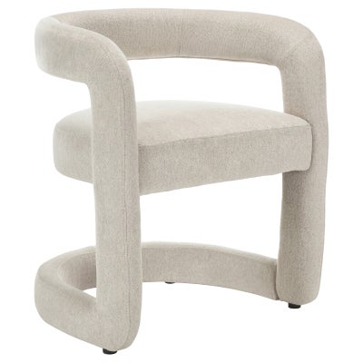 Avis Fabric Dining Chair, Beige