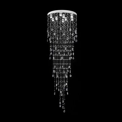 Raindrop Crystal LED Ceiling Light, 66cm