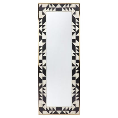 Huxley Bone Inlaid Frame Floor Mirror, 200cm