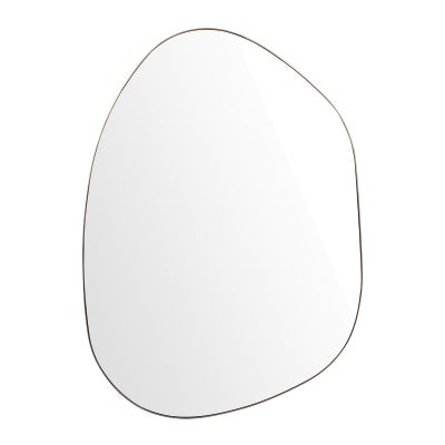 Pollock Metal Frame Wall Mirror, Small, Antique Gold