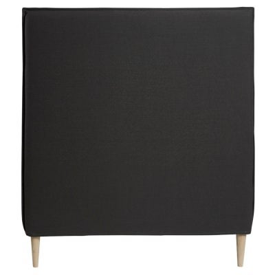 Sloane Fabric Tuft Bed Headboard, King Single, Charcoal