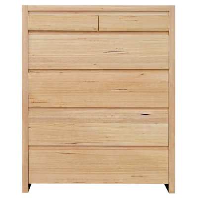 Monte Carlo Messmate Timber 6 Drawer Tallboy