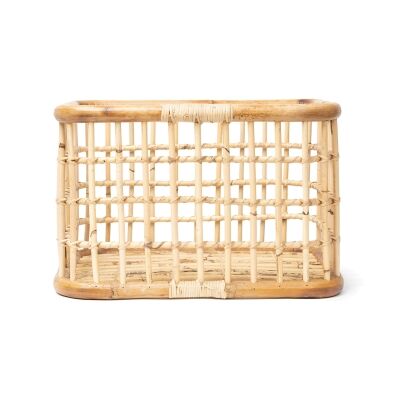 Hakasan Bamboo Rattan Basket, Large