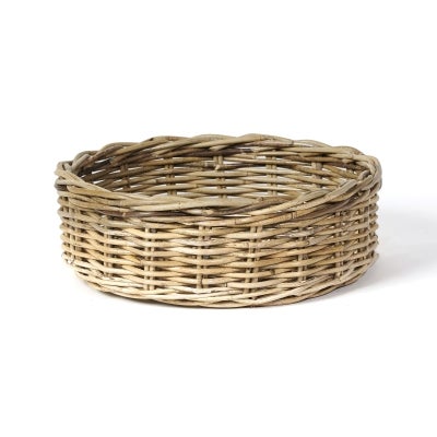 Waldorf Cane Round Basket, Large