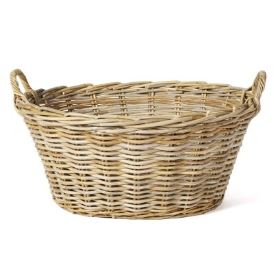 Bridgewater Cane Oval Laundry Basket