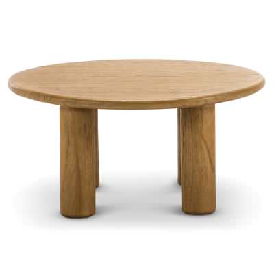 Khakti Mindi Wood Round Coffee Table, 75cm