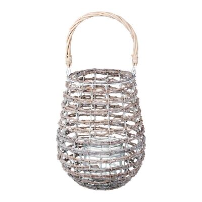 Hollison Handcrafted Willow Lantern, Large