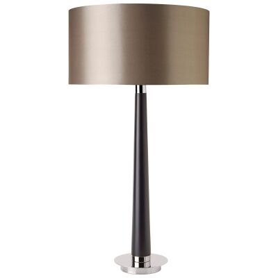 Cinxia Wood & Metal Base Table Lamp