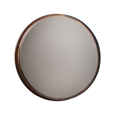 Marco Metal Frame Round Wall Mirror, 30.5cm