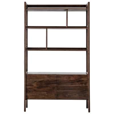 Castilla Marble & Wood Display Shelf / Room Divider