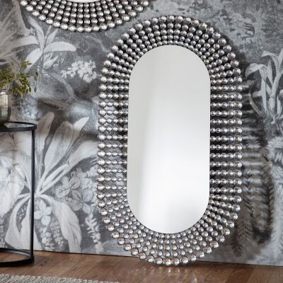 Shaya Oval Wall Mirror, 120cm