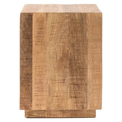 Eira Mango Wood Square Side Table