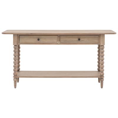 Aristide Wooden Console Table, 165cm