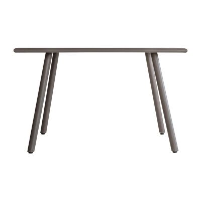 Macarthur Steel Outdoor Square Dining Table, 120cm