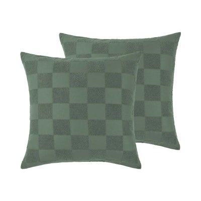 Accessorize Tipo European Pillowcase, Pack of 2, Sea Spray