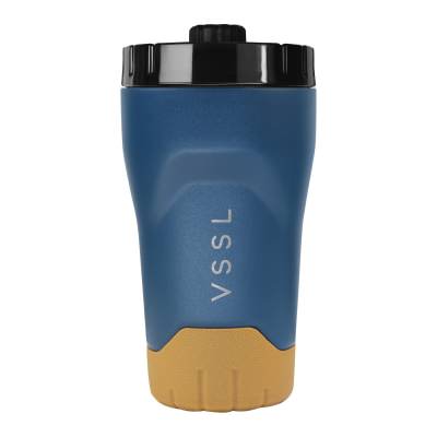 Vssl Rift Stainless Steel Insulated Travel Tumble, 295ml, Pacific Blue