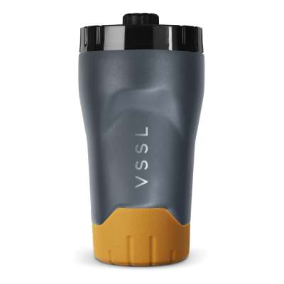 Vssl Rift Stainless Steel Insulated Travel Tumble, 295ml, Ash