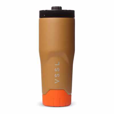 Vssl Rift Stainless Steel Insulated Travel Tumble, 590ml, Sahra