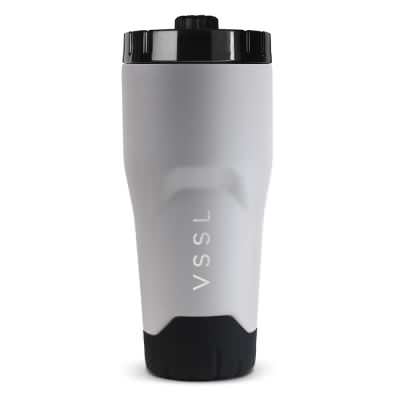 Vssl Rift Stainless Steel Insulated Travel Tumble, 475ml, Stone
