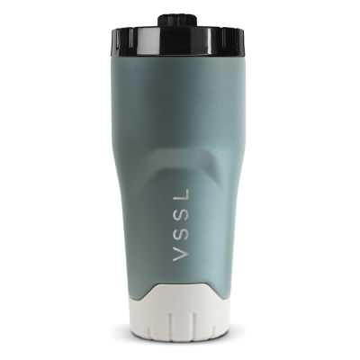 Vssl Rift Stainless Steel Insulated Travel Tumble, 475ml, Wild Sage