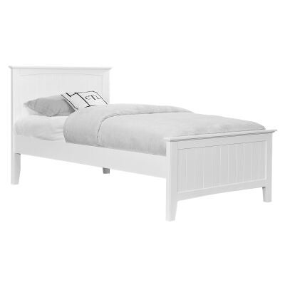 Louin Poplar Timber Bed, Double