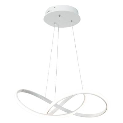 Suko Metal LED Pendant Light, 5000K, White