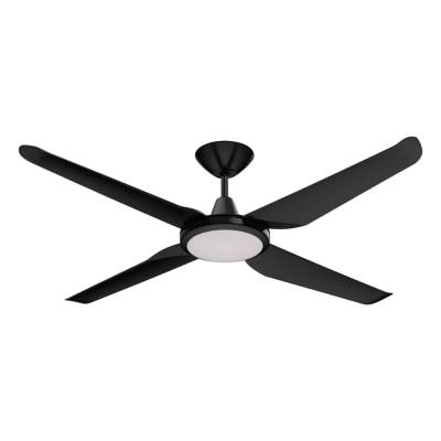 Motion DC Ceiling Fan with CCT LED Light, 130cm/52