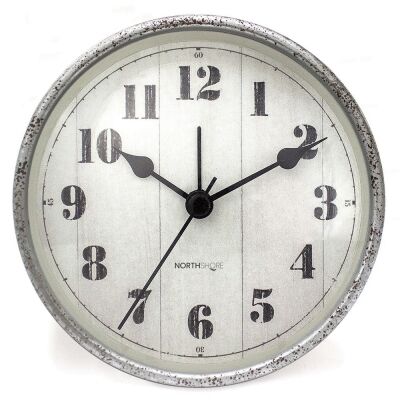 Northshore Bossa Alarm Clock, Rustic Natural