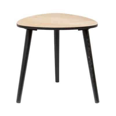 Linsmore Wooden Tripod Side Table