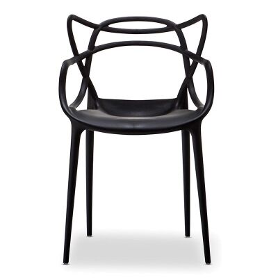 Replica Philippe Starck Masters Chair, Set of 4, Black