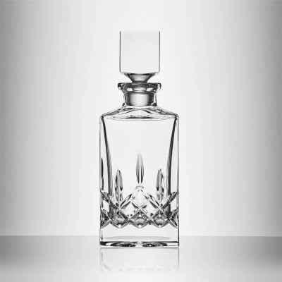 Waterford Lismore Crystal Square Decanter