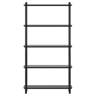 Rakk Oak Display Shelf, Large, Black
