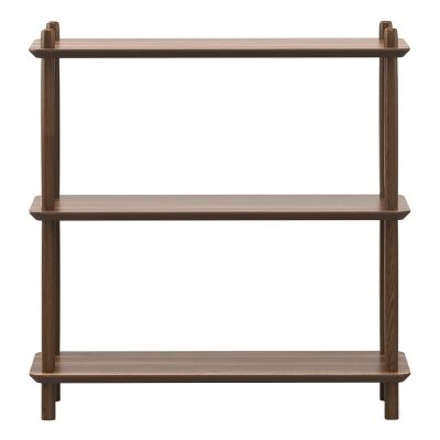 Rakk Oak Display Shelf, Small, Walnut