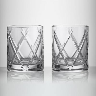 Waterford Olann Crystal DOF Tumbler, Set of 2
