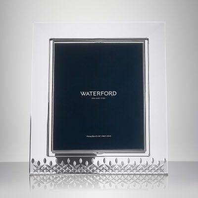 Waterford Lismore Essence Crystal Picture Frame, 8x10"
